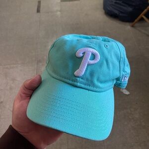 New Era Teal Cap with White Logo